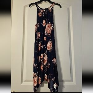 Floral Halter Top Dress